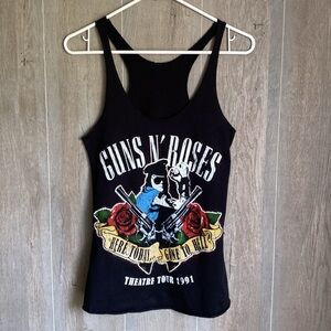 Guns & Roses Vintage 1991 Rock Concert Tank Top size S / M